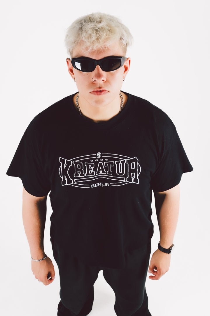 KREATUR T-SHIRT BLACK SPECIAL EDITION - Techno Germany