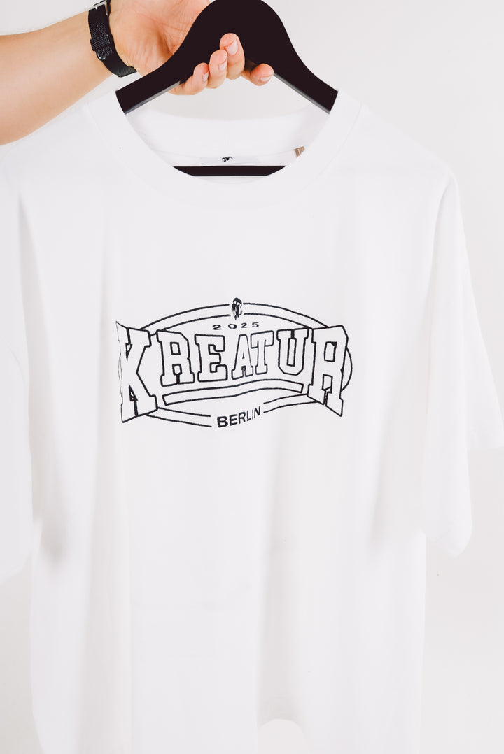 KREATUR T-SHIRT WHITE SPECIAL EDITION - Techno Germany