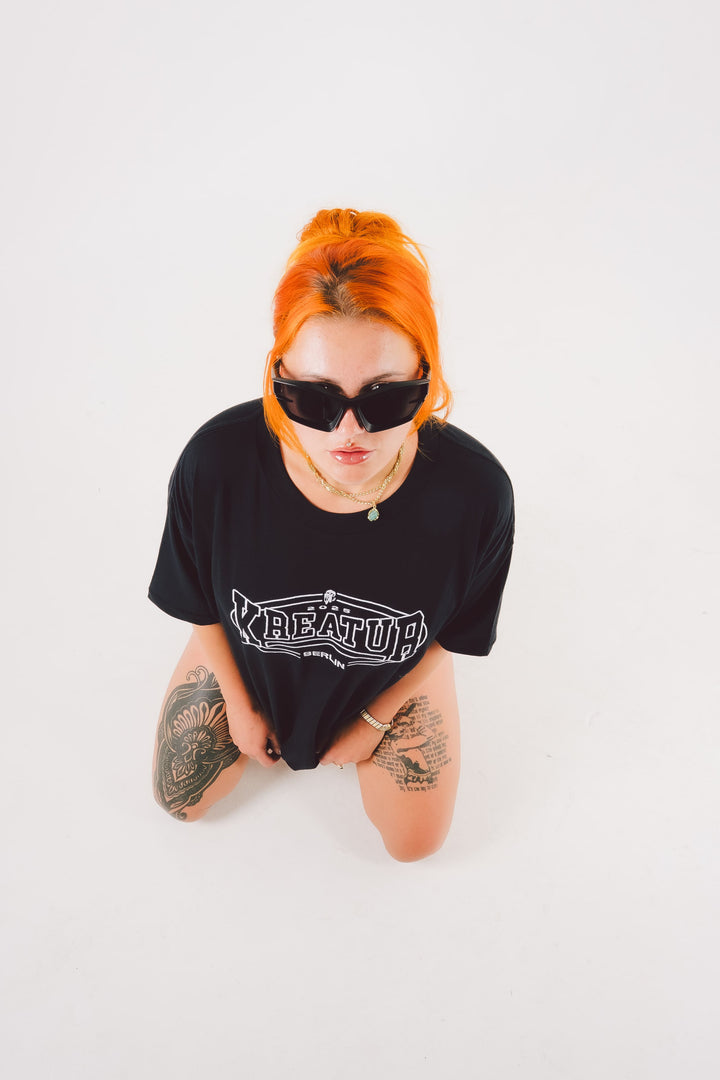 KREATUR T-SHIRT BLACK SPECIAL EDITION - Techno Germany