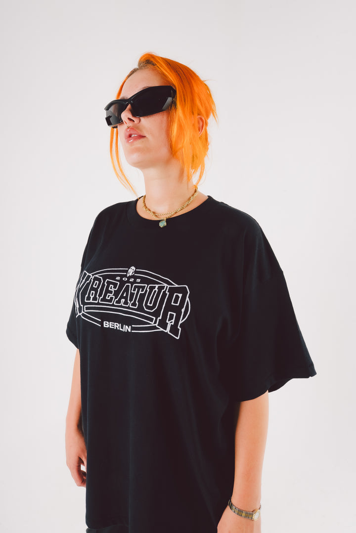 KREATUR T-SHIRT BLACK SPECIAL EDITION - Techno Germany