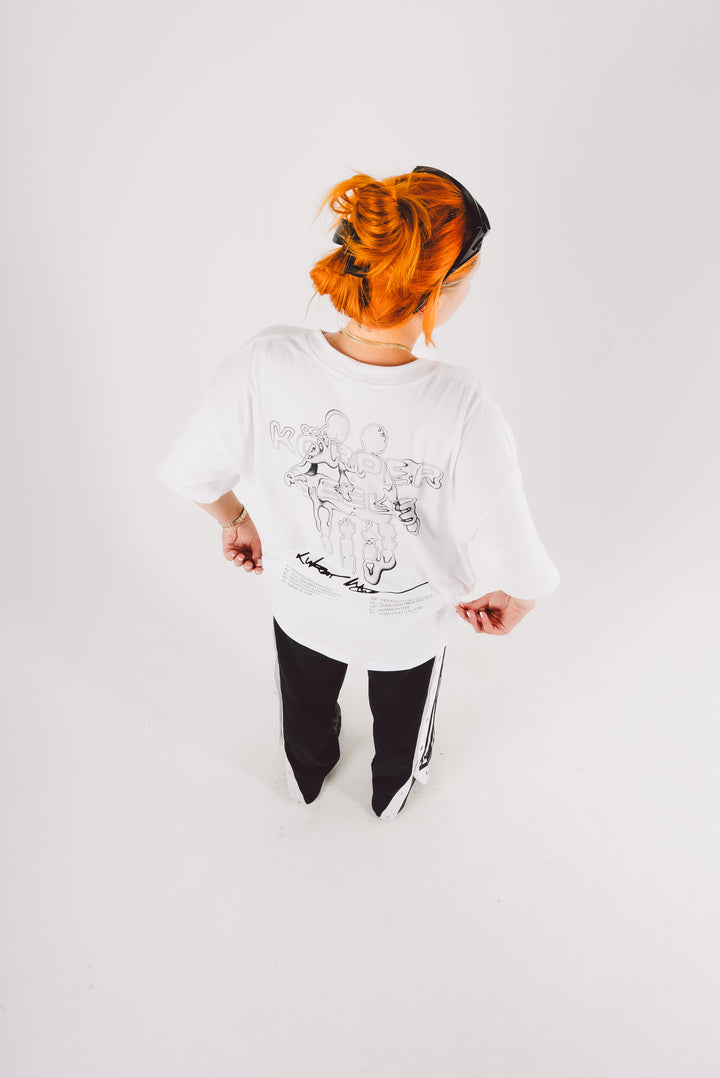 KREATUR T-SHIRT WHITE SPECIAL EDITION - Techno Germany