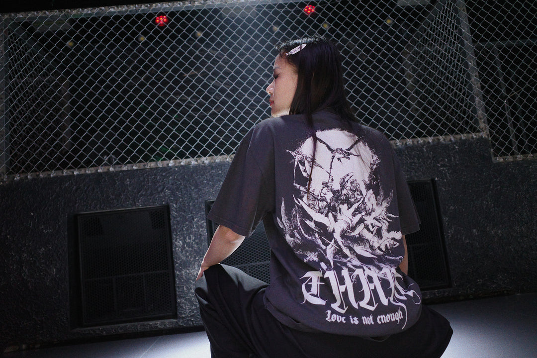 THAM LOVE IS NOT ENOUGH T-SHIRT - SPECIAL EDITION - Techno Germany