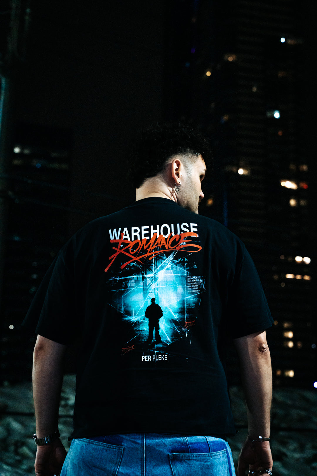 PER PLEKS WAREHOUSE ROMANCE T-SHIRT - SPECIAL EDITION - Techno Germany