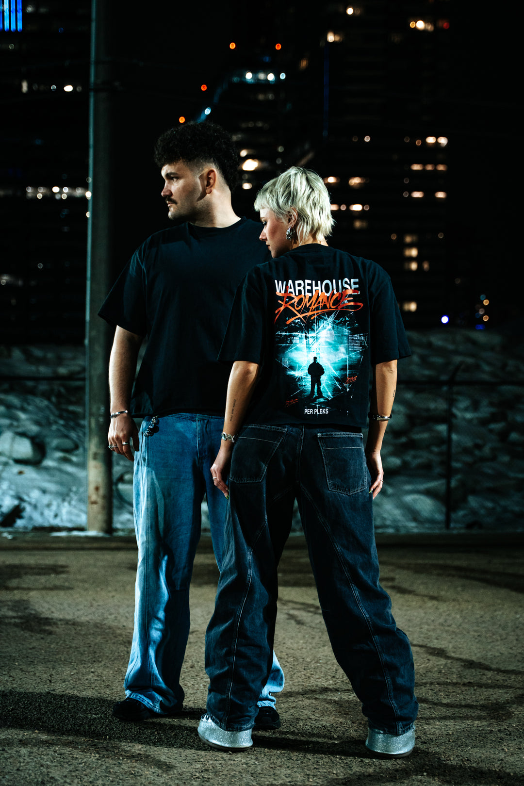 PER PLEKS WAREHOUSE ROMANCE T-SHIRT - SPECIAL EDITION - Techno Germany