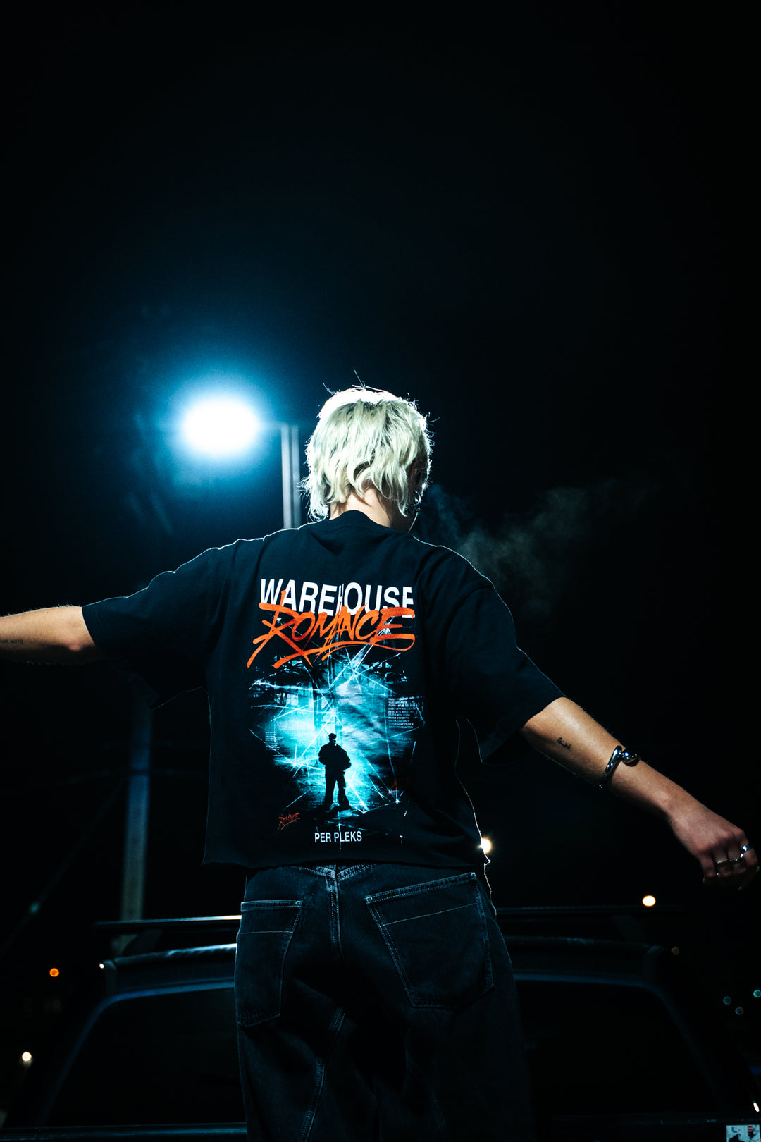 PER PLEKS WAREHOUSE ROMANCE T-SHIRT - SPECIAL EDITION - Techno Germany