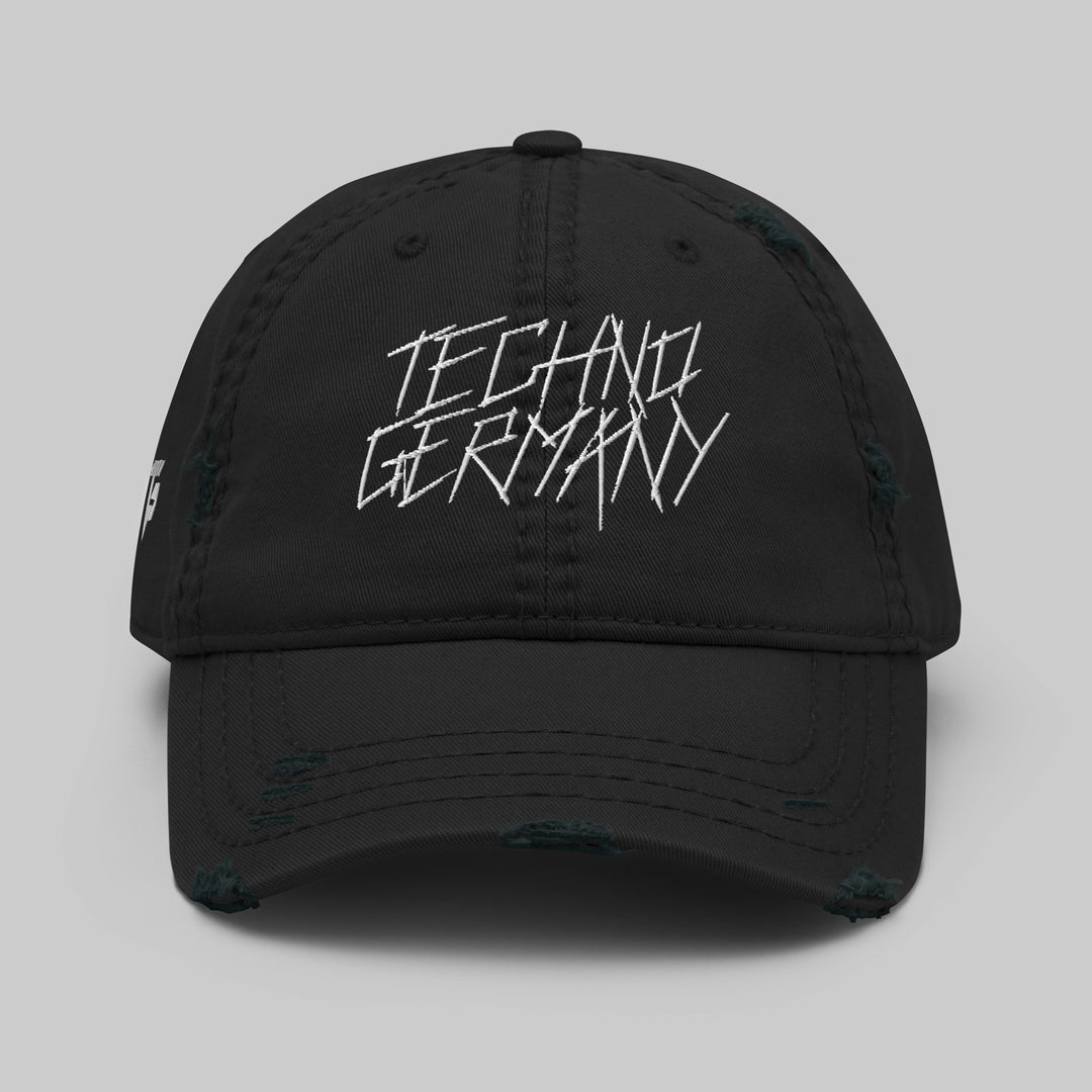 Techno Germany distressed cap