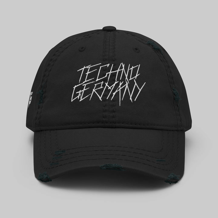 Techno Germany distressed cap