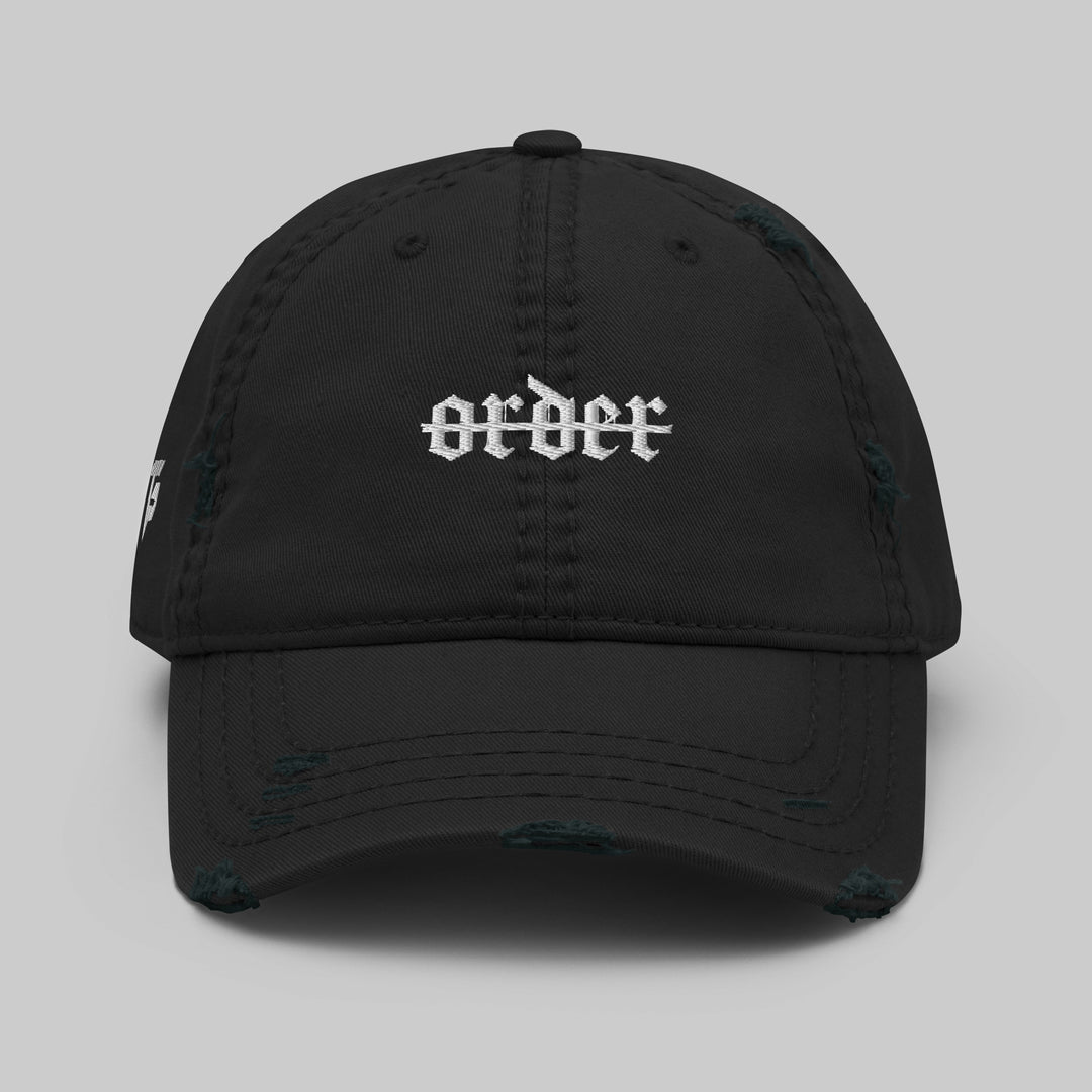 Disorder distressed cap