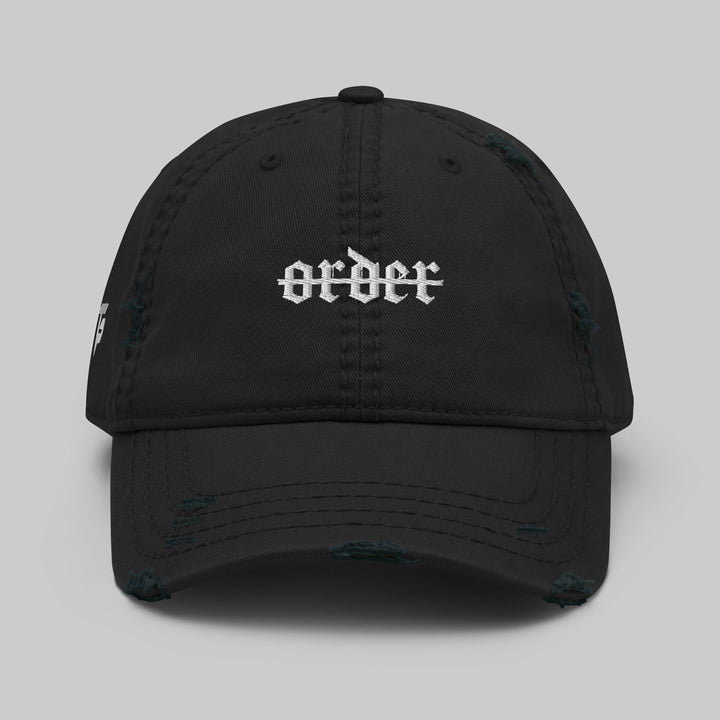 Disorder distressed cap