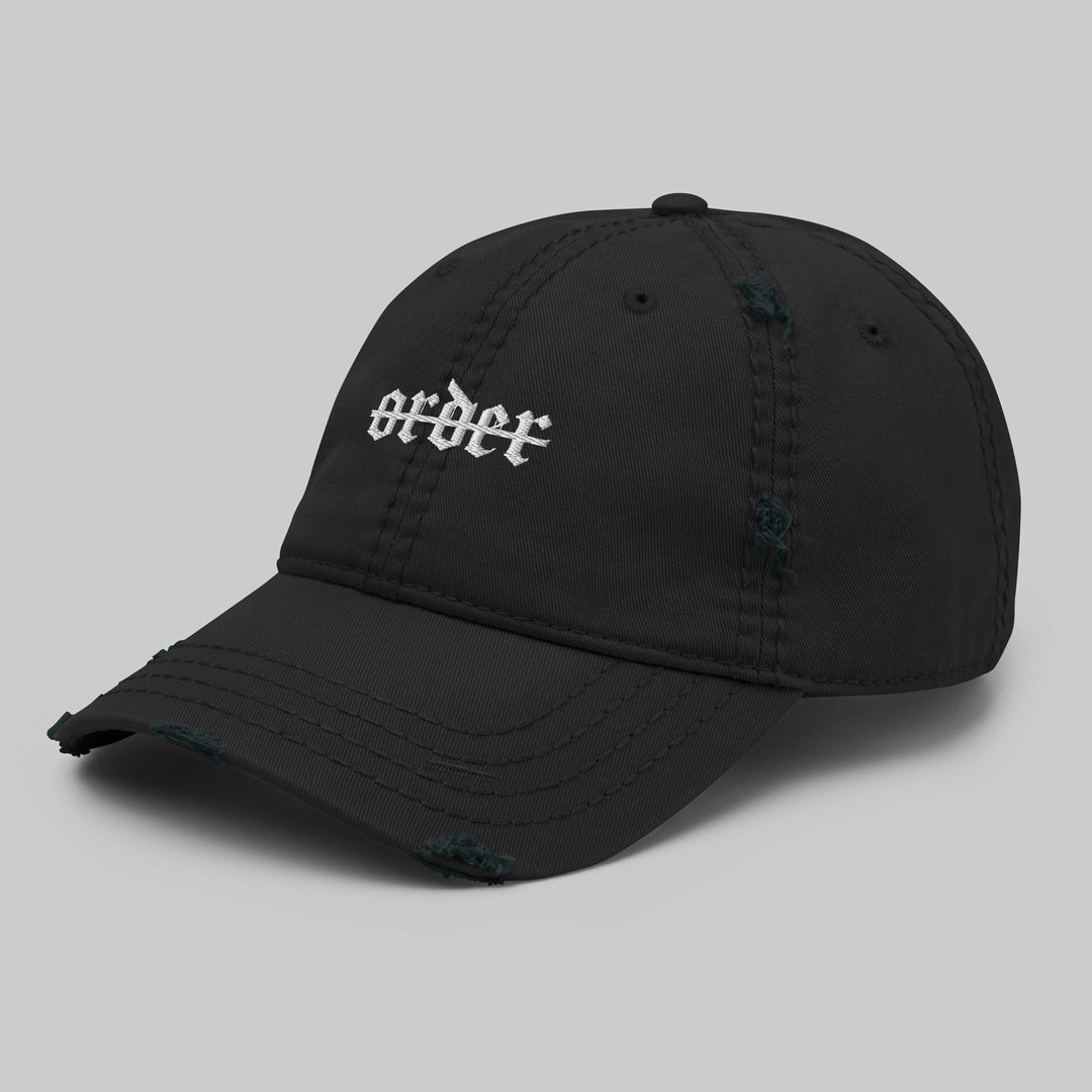 Disorder distressed cap