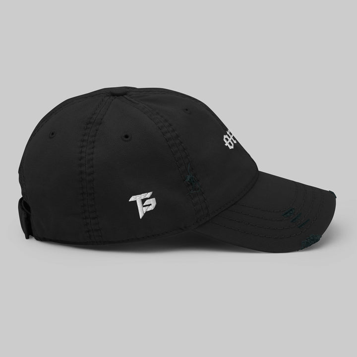Disorder distressed cap