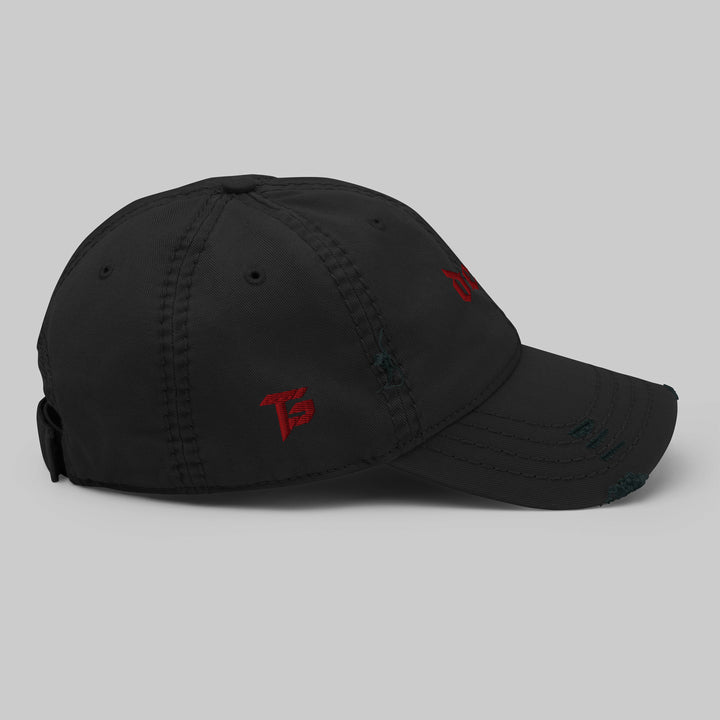 Devil distressed cap