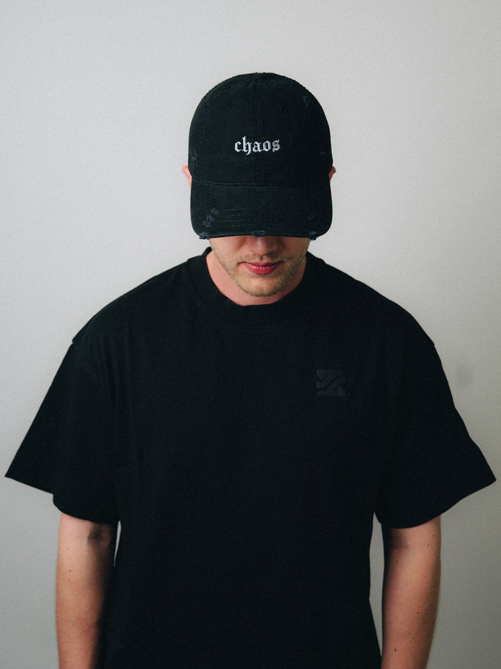 Chaos distressed cap - Techno Germany